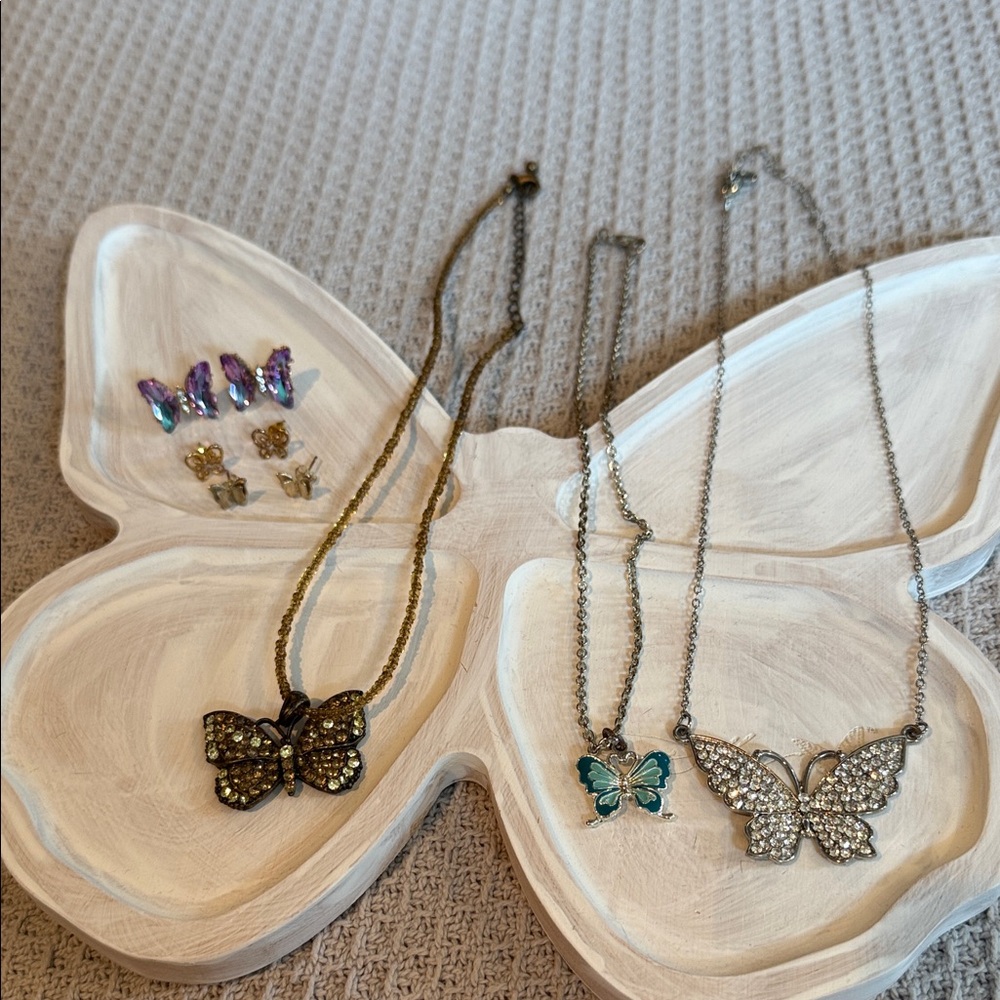 Butterfly jewelry bundle